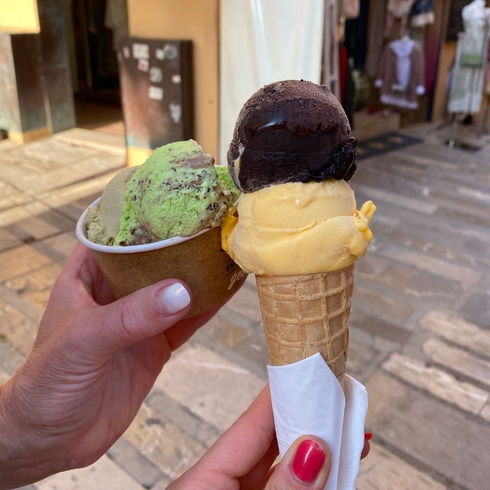 Alcudia old town gelato