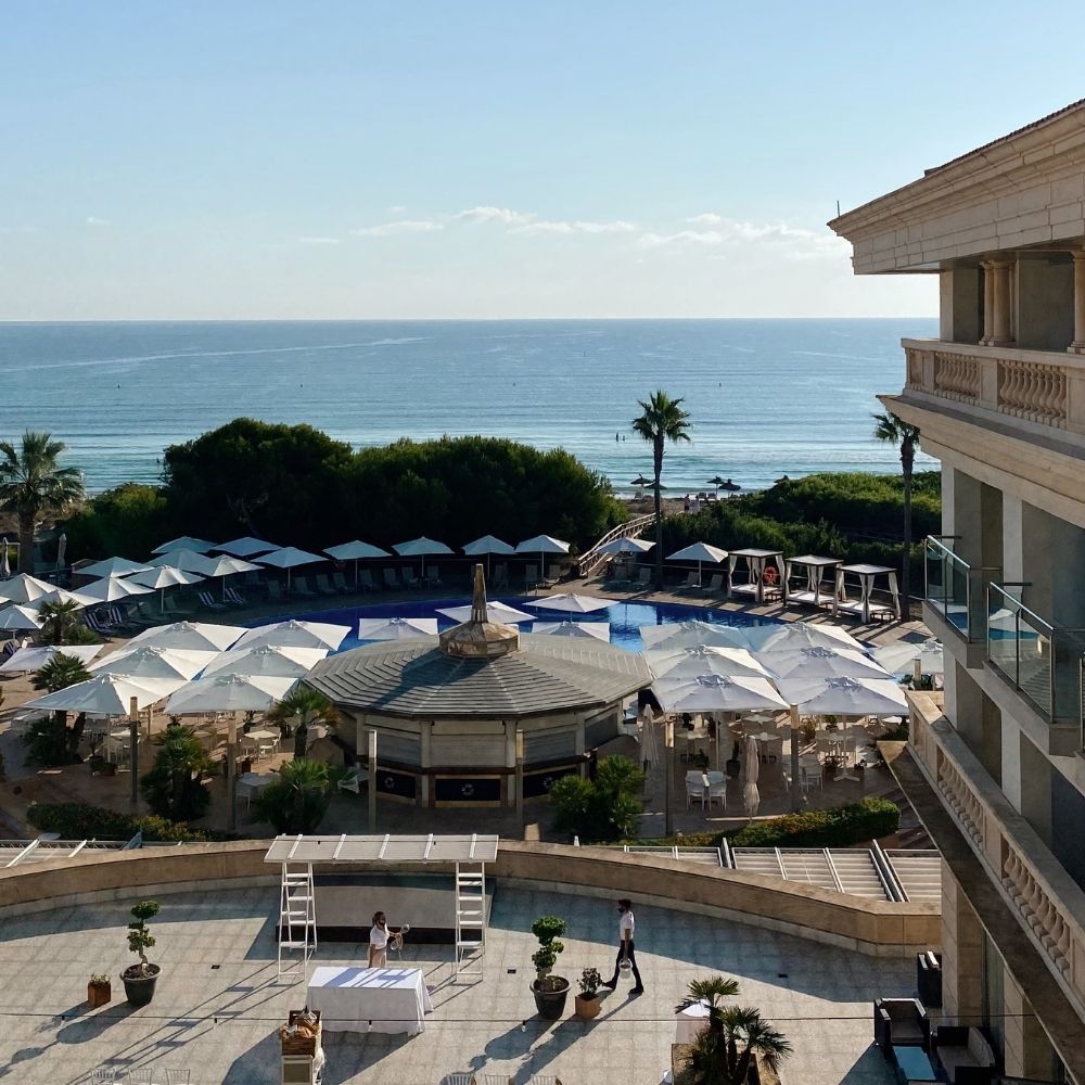 Palace de Muro mallorca balcony view