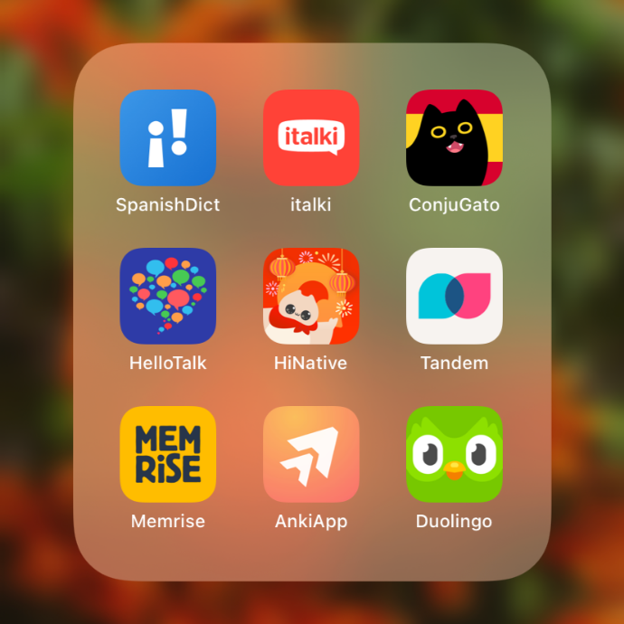 Apps for learning Spanish