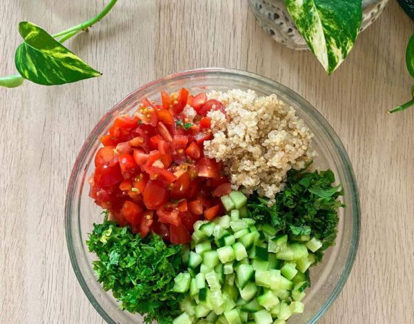 Gluteeniton Tabbouleh