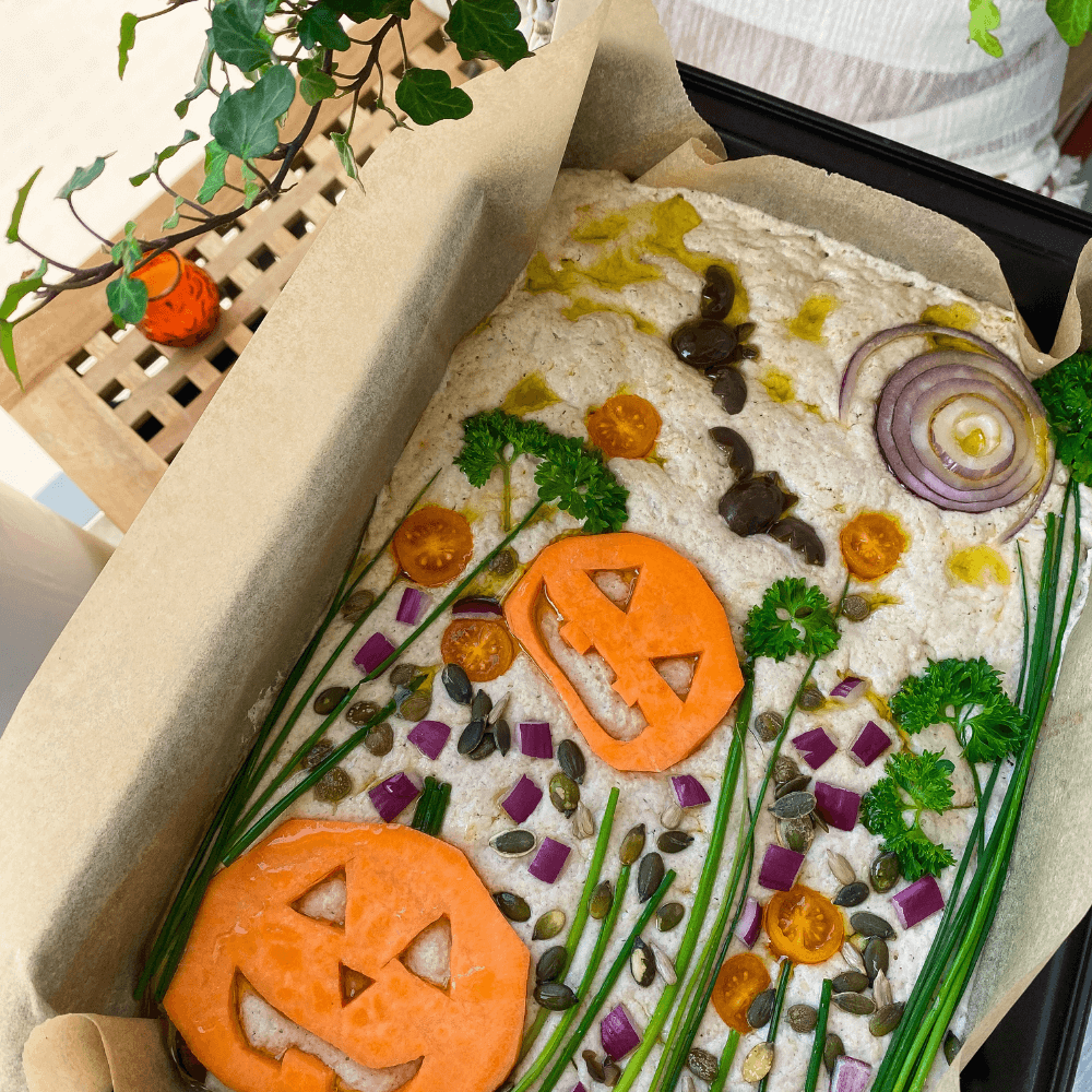 Halloween Focaccia