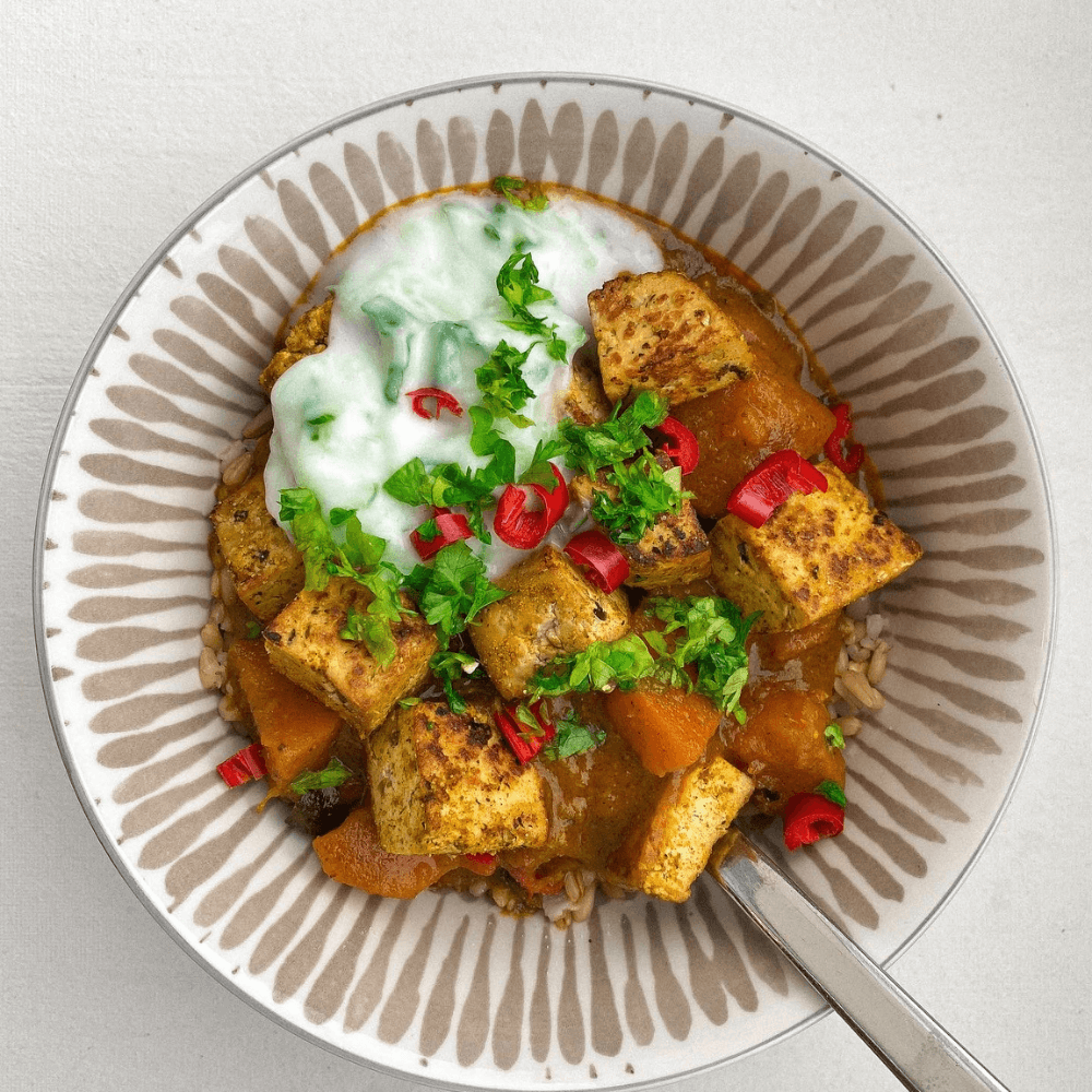 Sweet potato and carrot curry