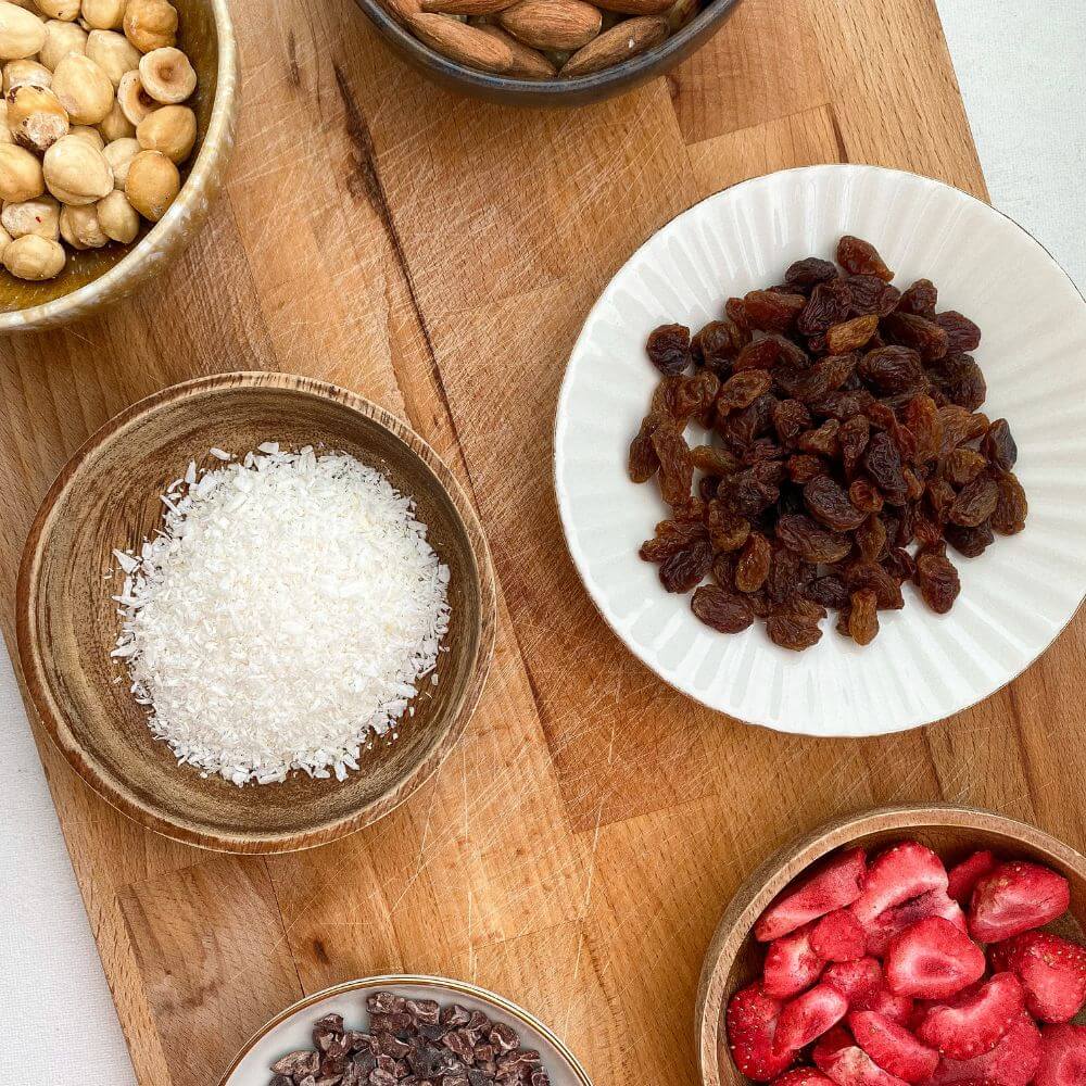 Homemade Raw Chocolate Bark Toppings
