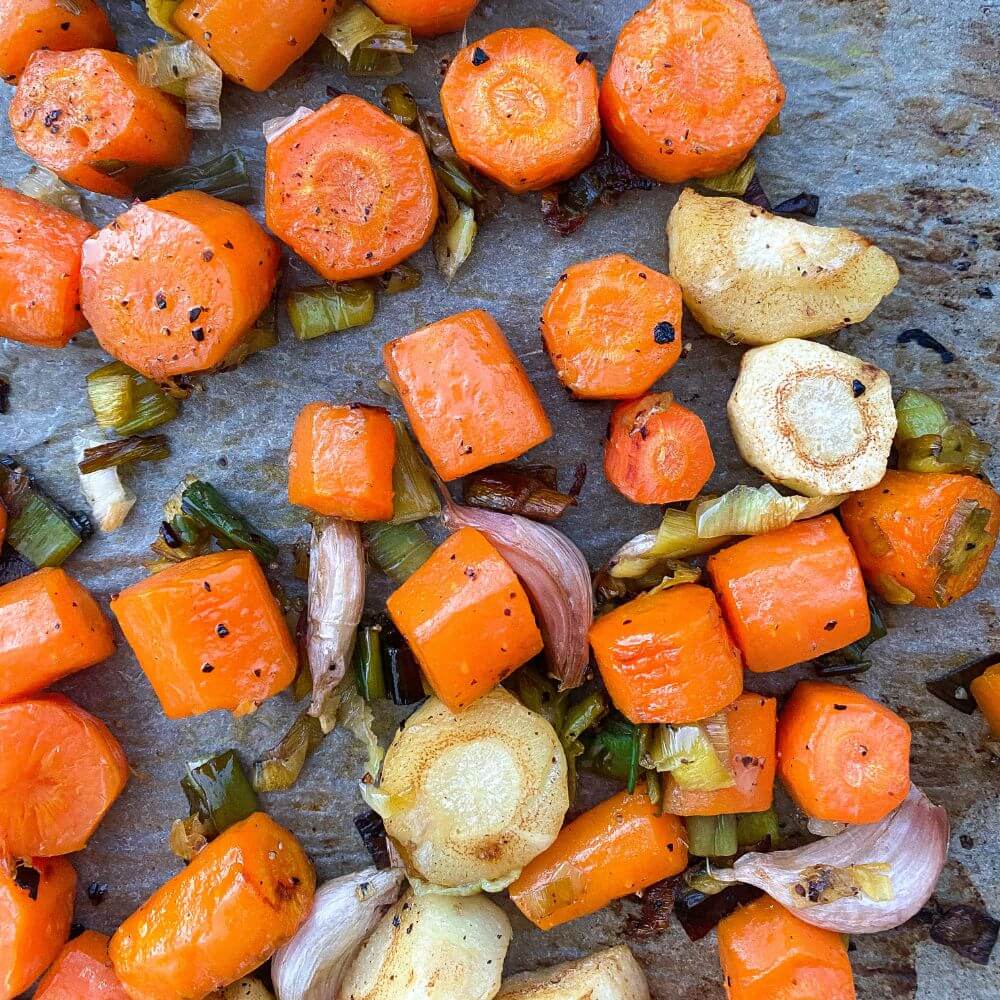 Roasted Parsnip and Carrot Soup