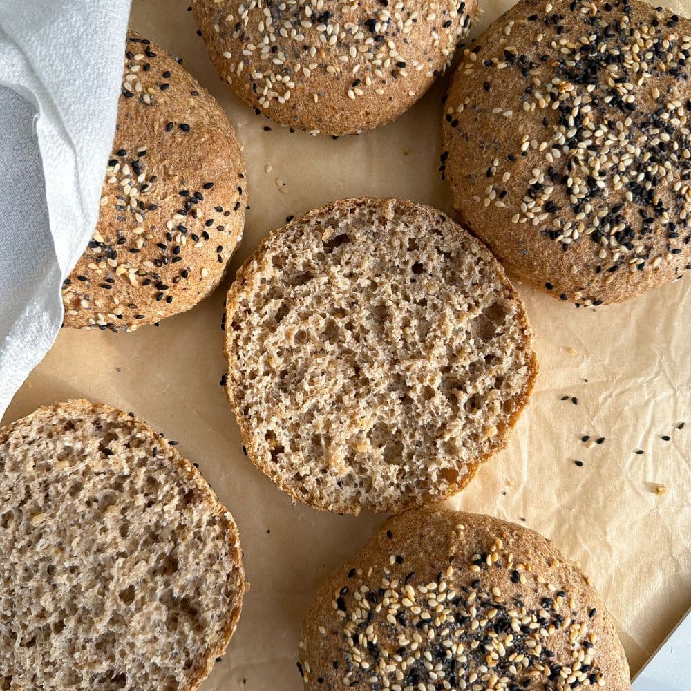 Gluten-free and Yeast-free Breakfast Buns