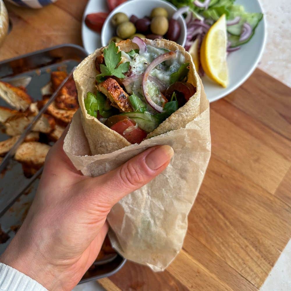 Tofu kana gyros