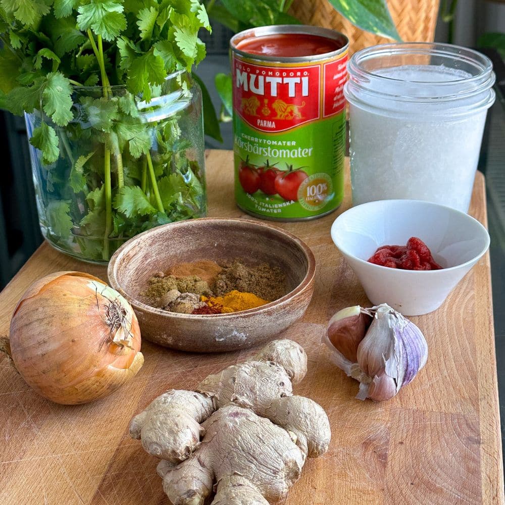vegaaninen butter tofu