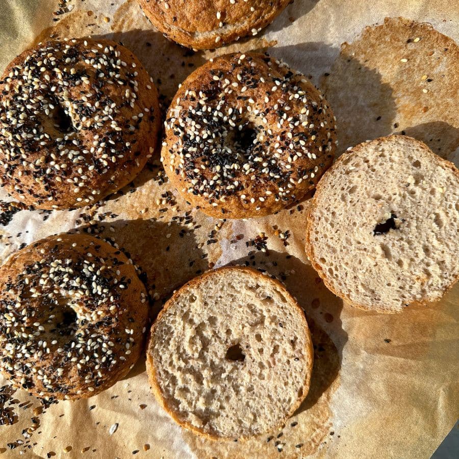 Gluteenittomat bagelit