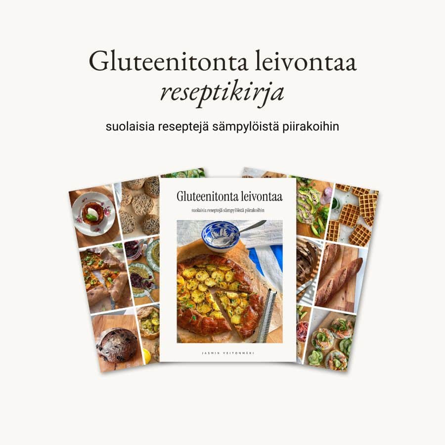 Gluteenitonta leivontaa reseptikirja