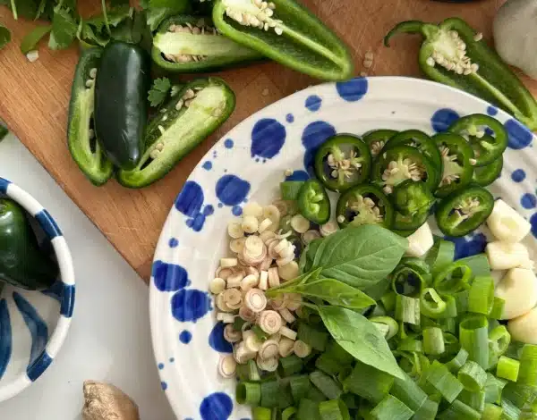 Thai Green Curry with Homemade Curry Paste