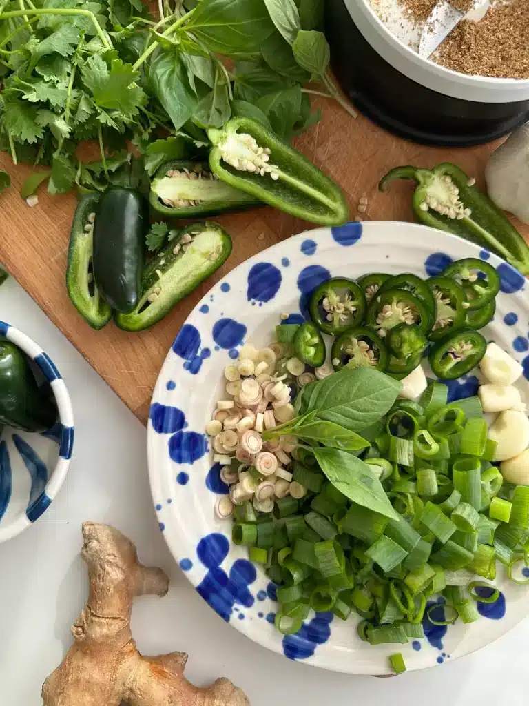 Thai Green Curry with Homemade Curry Paste