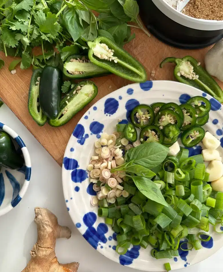 Thai Green Curry with Homemade Curry Paste
