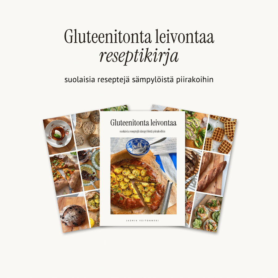 Gluteenitonta leivontaa - reseptikirja