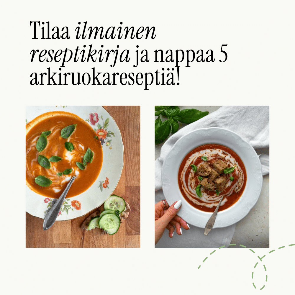 helpot arkiruoat reseptikirja
